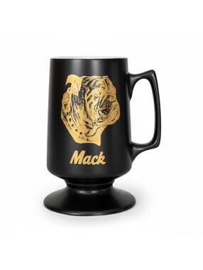 Mack Truck Bulldog Coffee Mug Black Vintage
